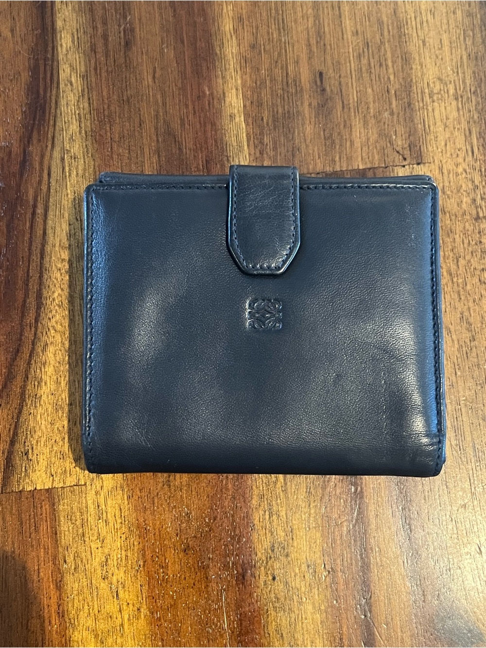 Black Loewe Compact Wallet